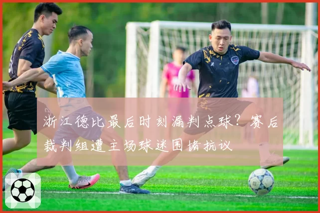 浙江德比最后时刻漏判点球？赛后裁判组遭主场球迷围堵抗议